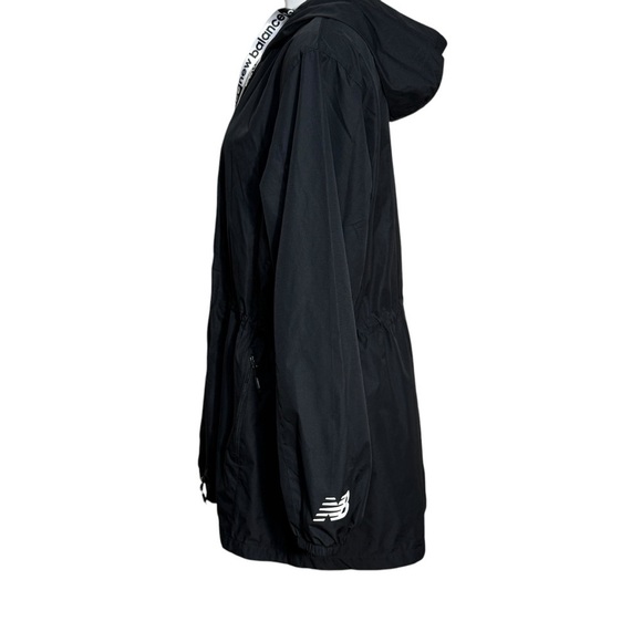 New Balance Hooded Midlength Wind/Water Resistant Jacket plus size 3X - Picture 3 of 5